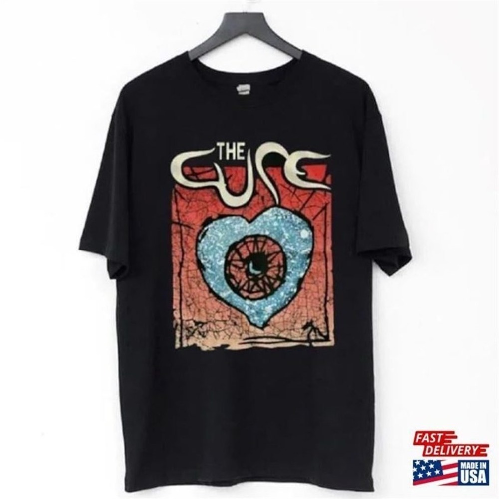 Vintage 1992 The Cure Wish Tour Tshirt Rock Band Shirt